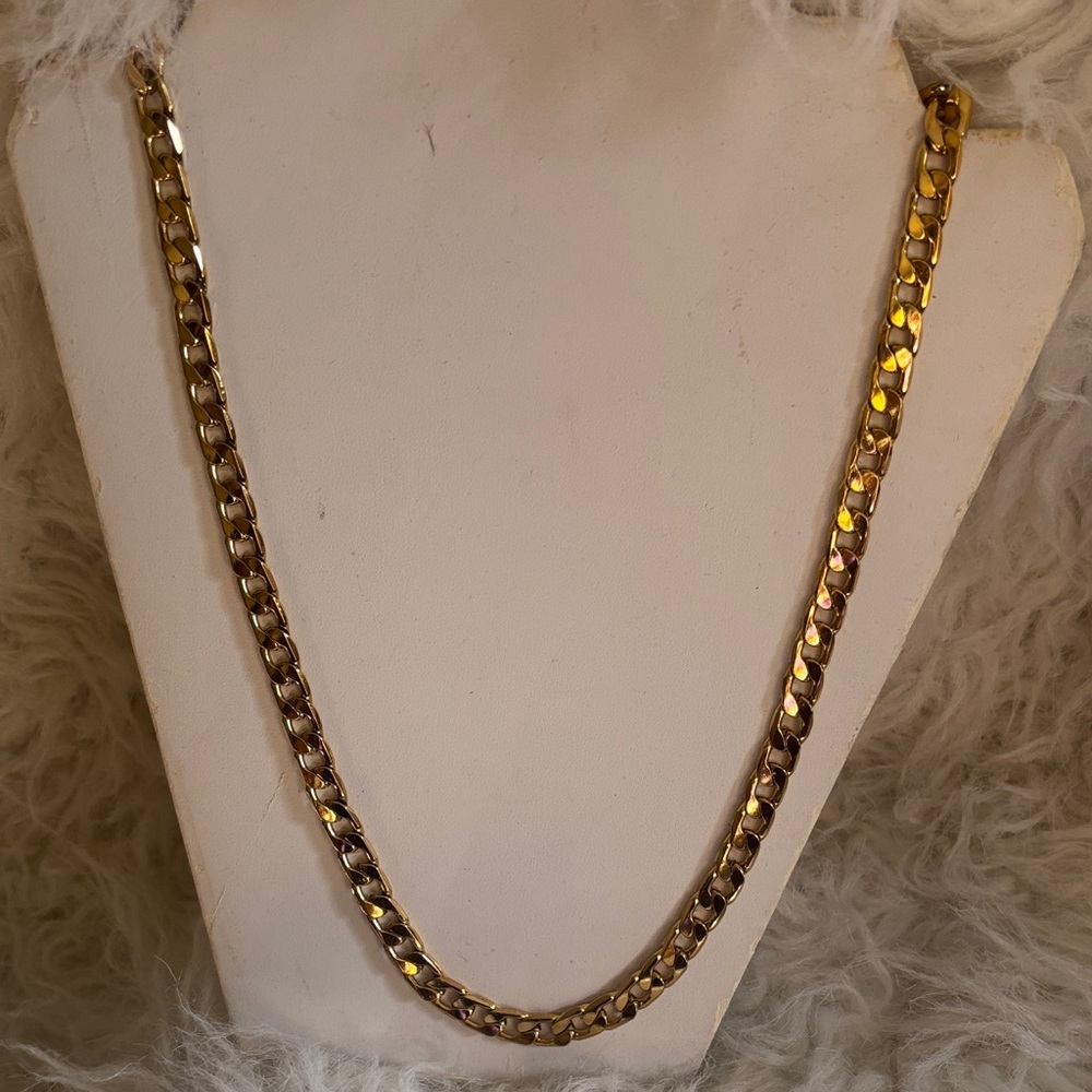 Chunky Gold Chain Necklace